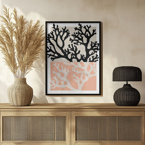 Coral (Peach) Poster