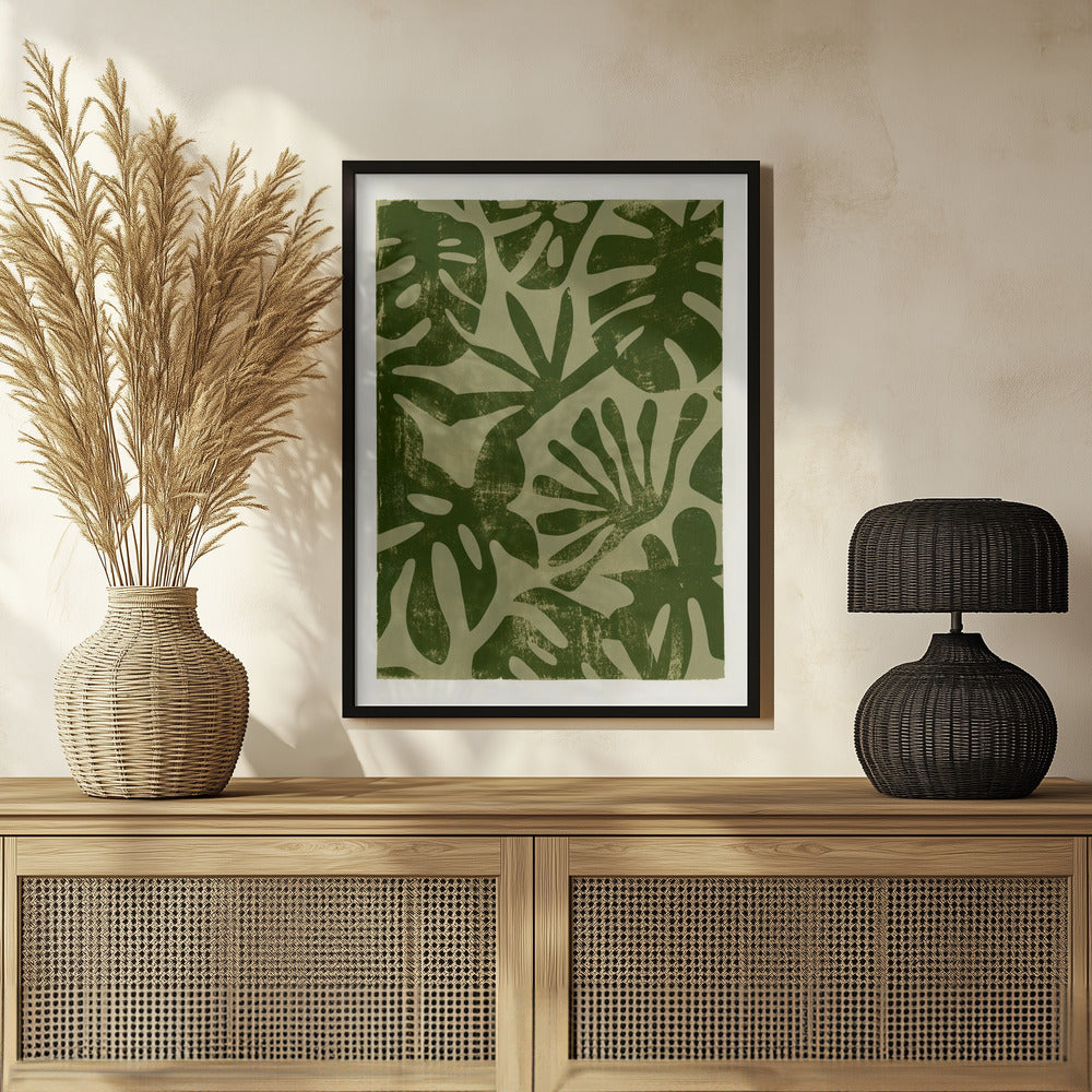 Jungle Leafs No 2 Poster