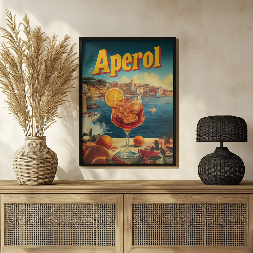 Aperol Vintage Commercial Poster