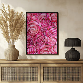 Peonies Poster