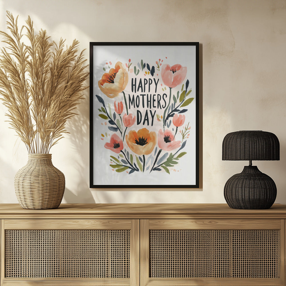 Happy Mothers Day Poster