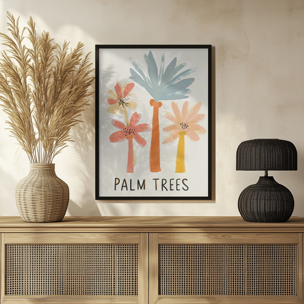 Palm Trees No 2 Poster