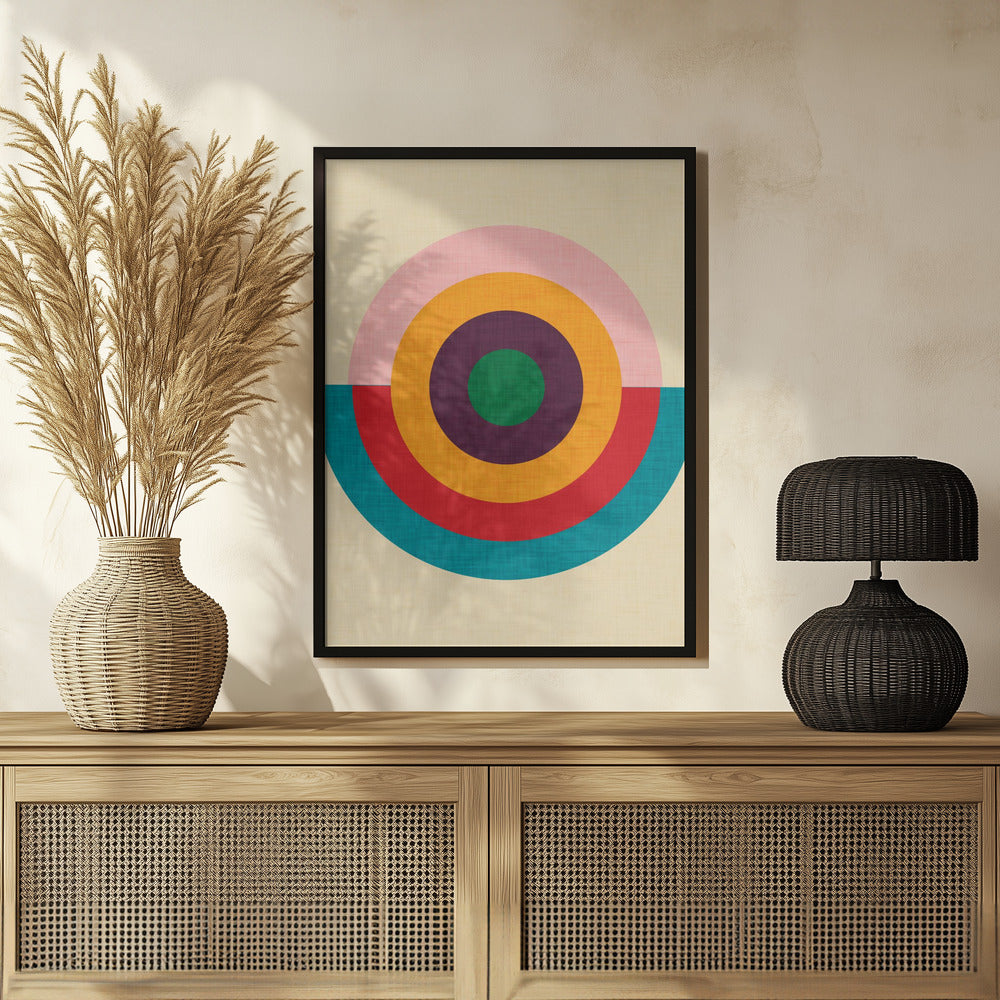 Solaris - Mid Century Modern Poster