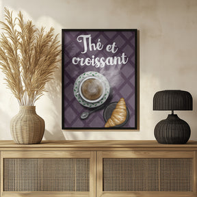 The Et Croissant Poster