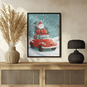 Christmas Road Trip Poster