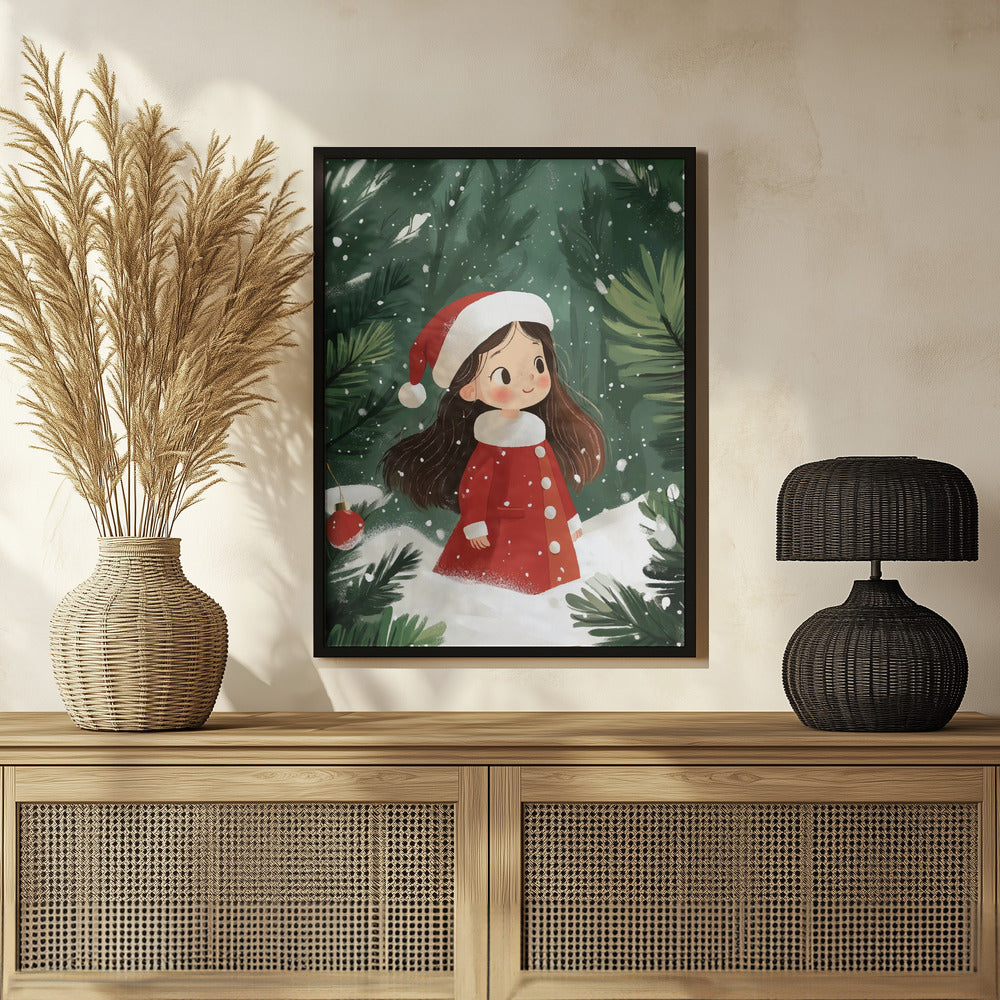 Christmas Girl Poster