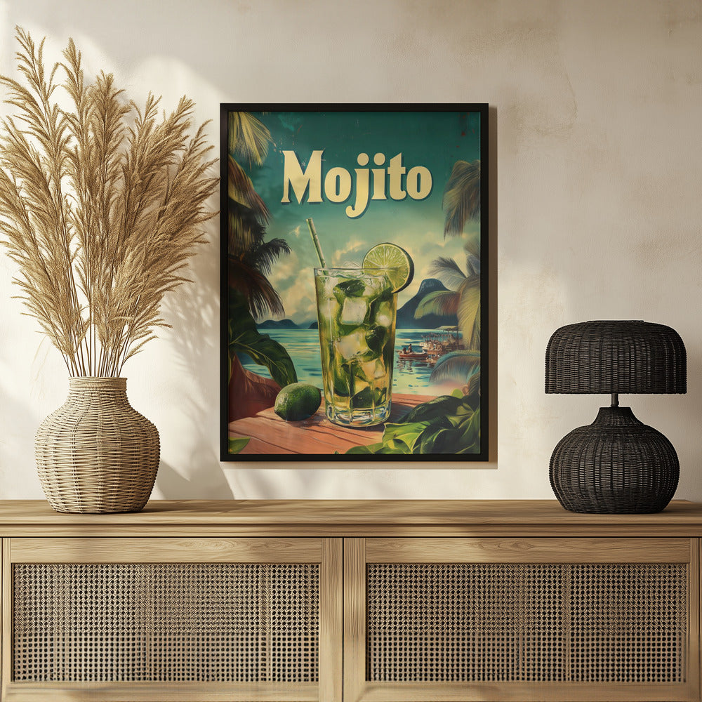 Mojito Vintage Poster