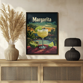 Margarita Vintage Poster