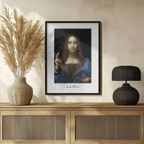 Salvator Mundi (circa 1500) Poster