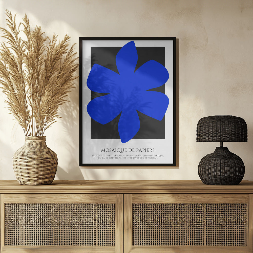 LA FLEUR BLEU Poster