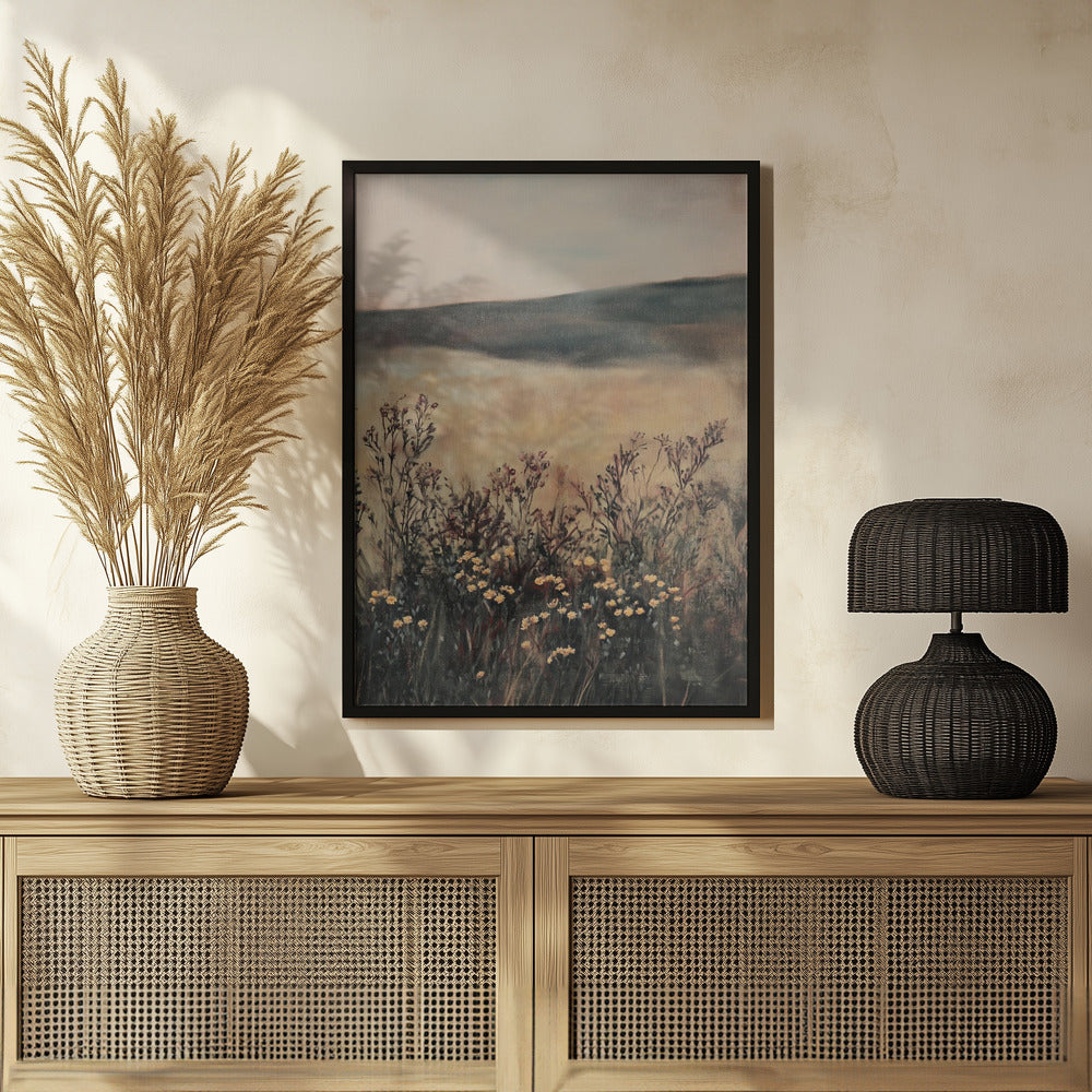 Landscape Flower Poster