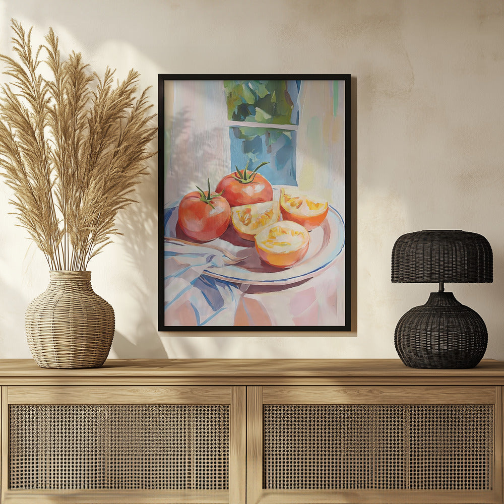 Kitchen Tomatoes Poster