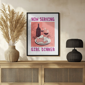 Girl Dinner No 1 Poster