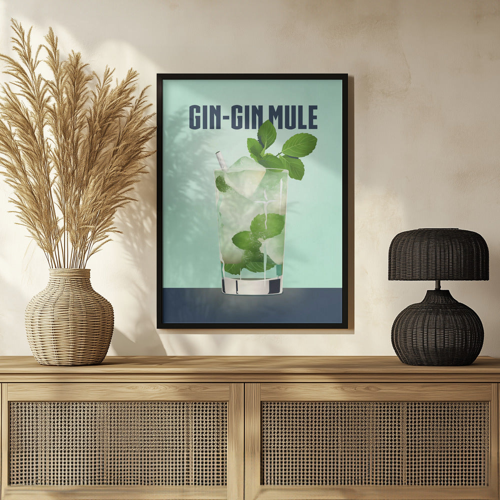 Gin Gin Mule Poster