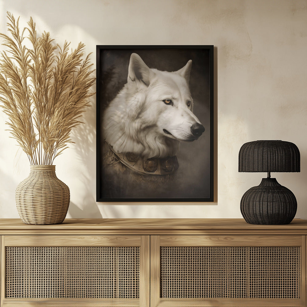 Wolf Portrait Poster