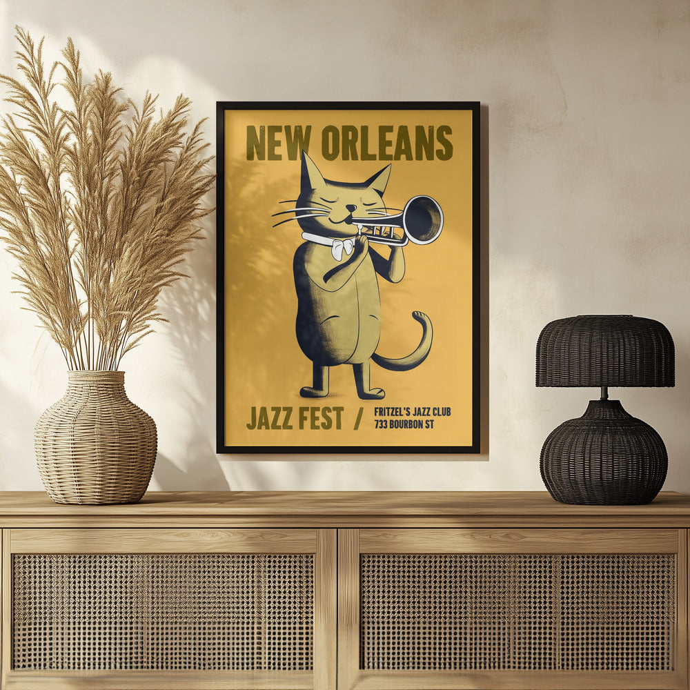 New Orleans Jazz Fest Poster