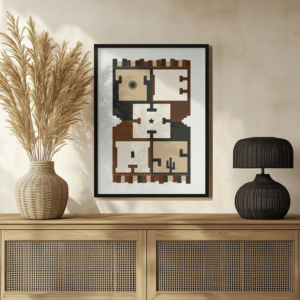 Carpet Texas wall art Poster