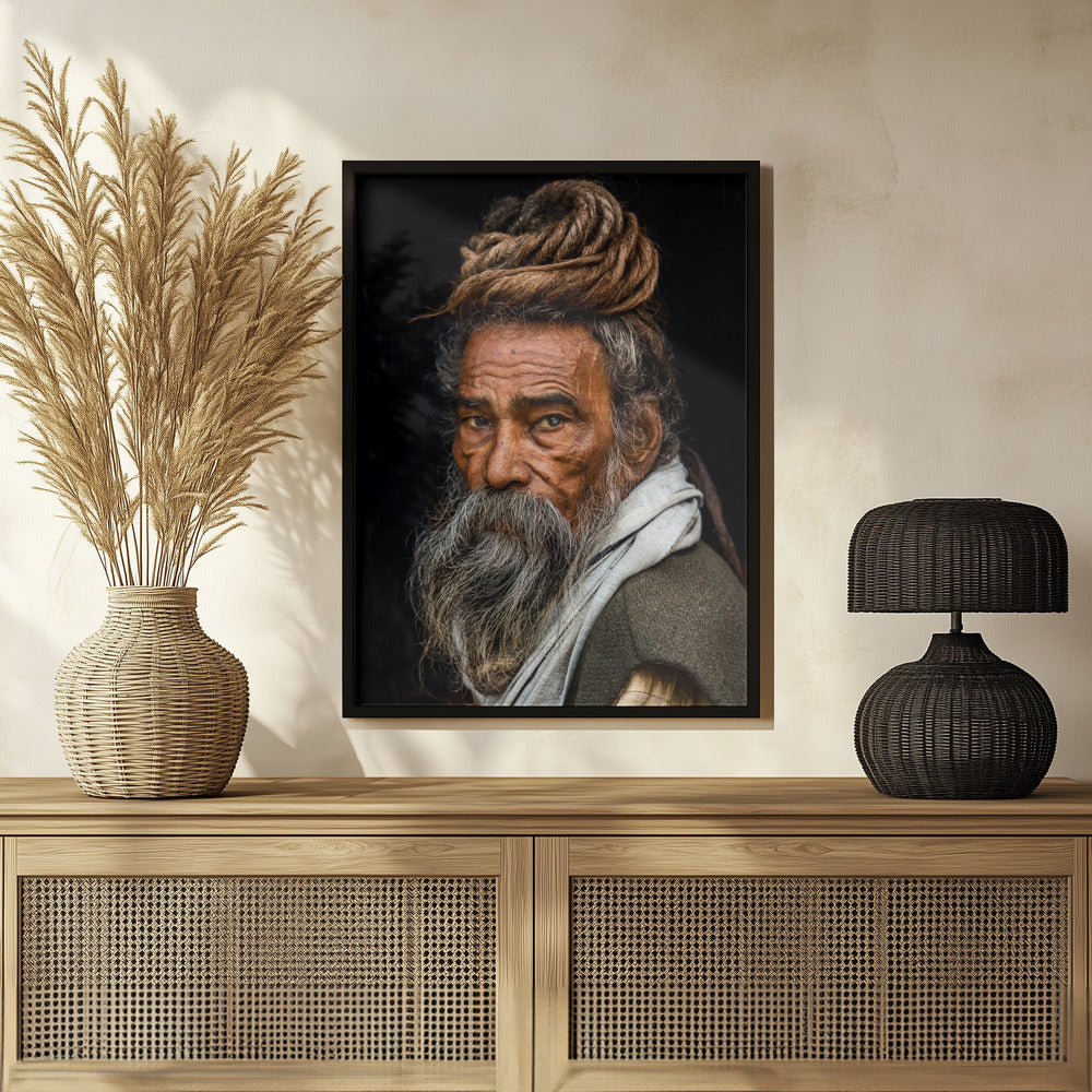 Portrait of a Sadhu... Poster