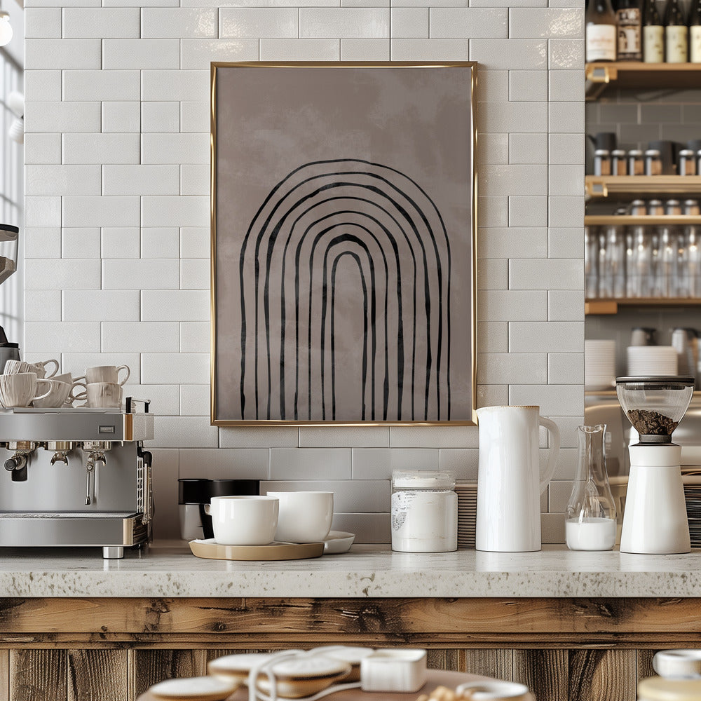 Arch_one way_004_black Poster