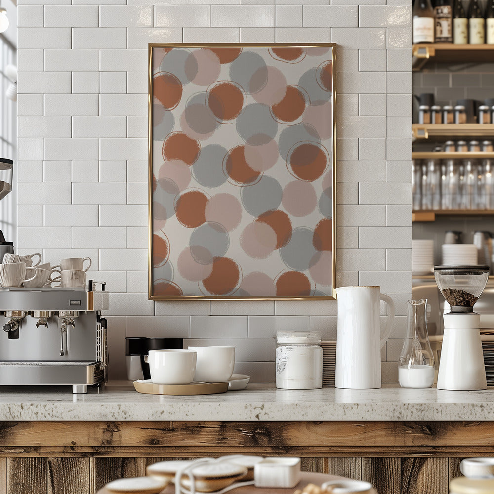 Pastel Dots Poster