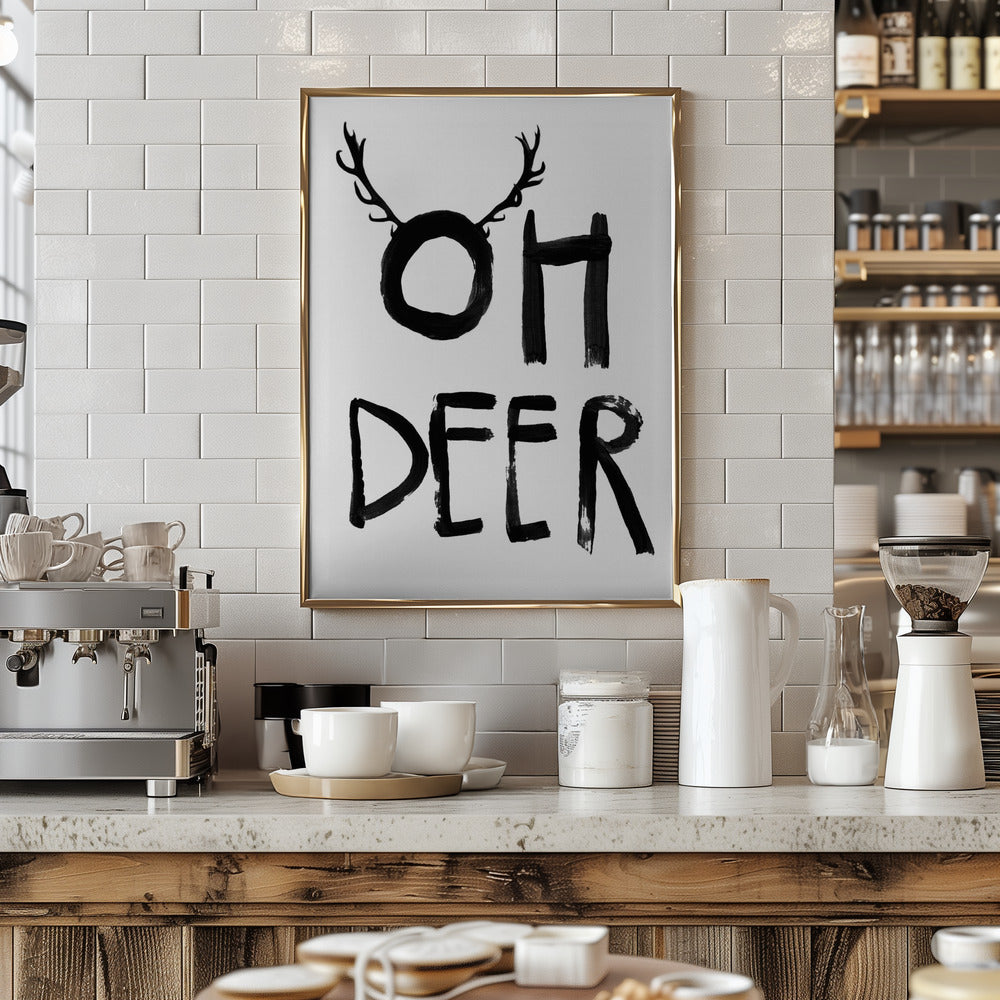 Oh Deer Poster