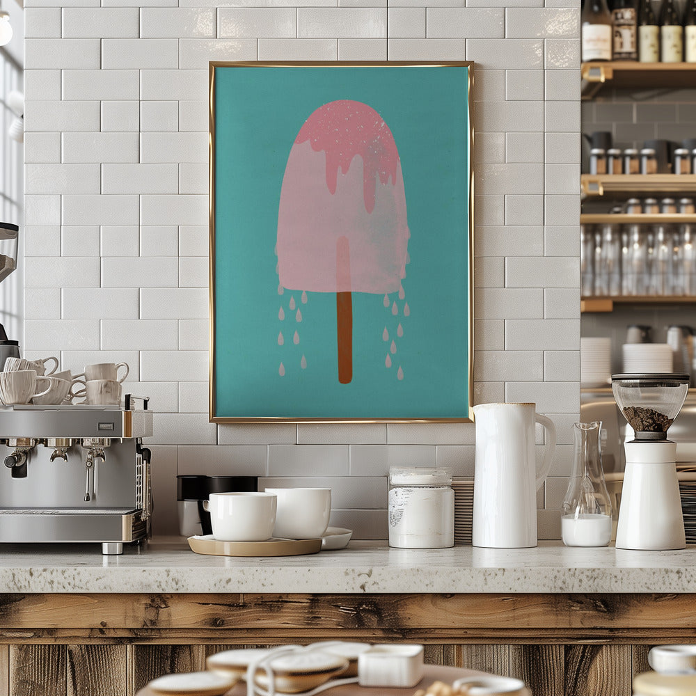 Yummy Ice Cream Poster