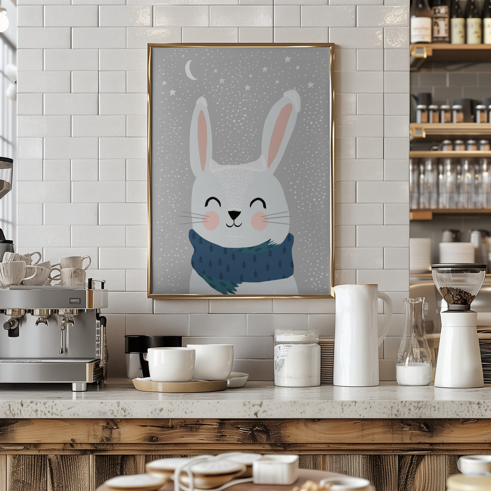 Snow Bunny Poster