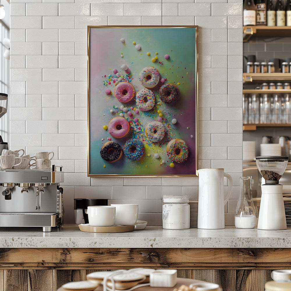 Delicious Donuts Poster