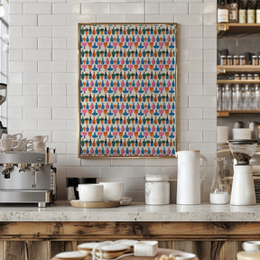 Kitchen Pattern Poster