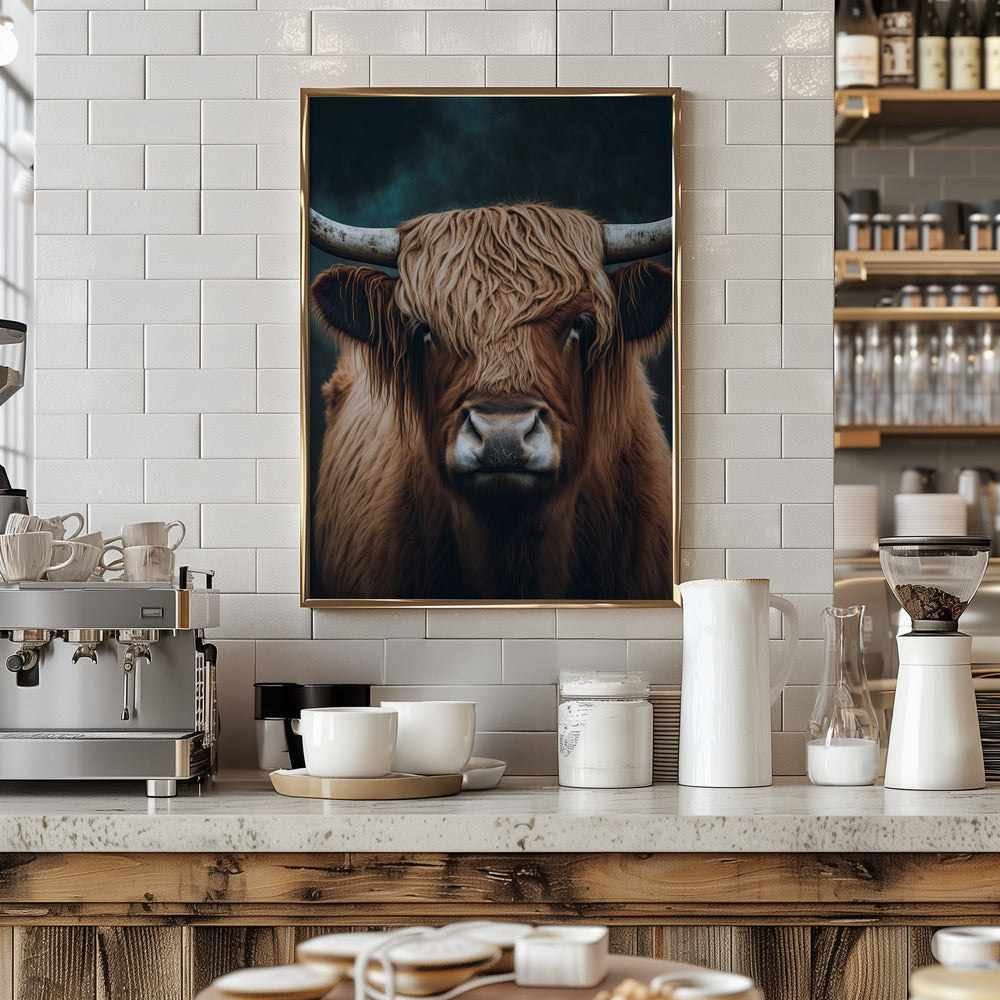 Highland Cow Poster