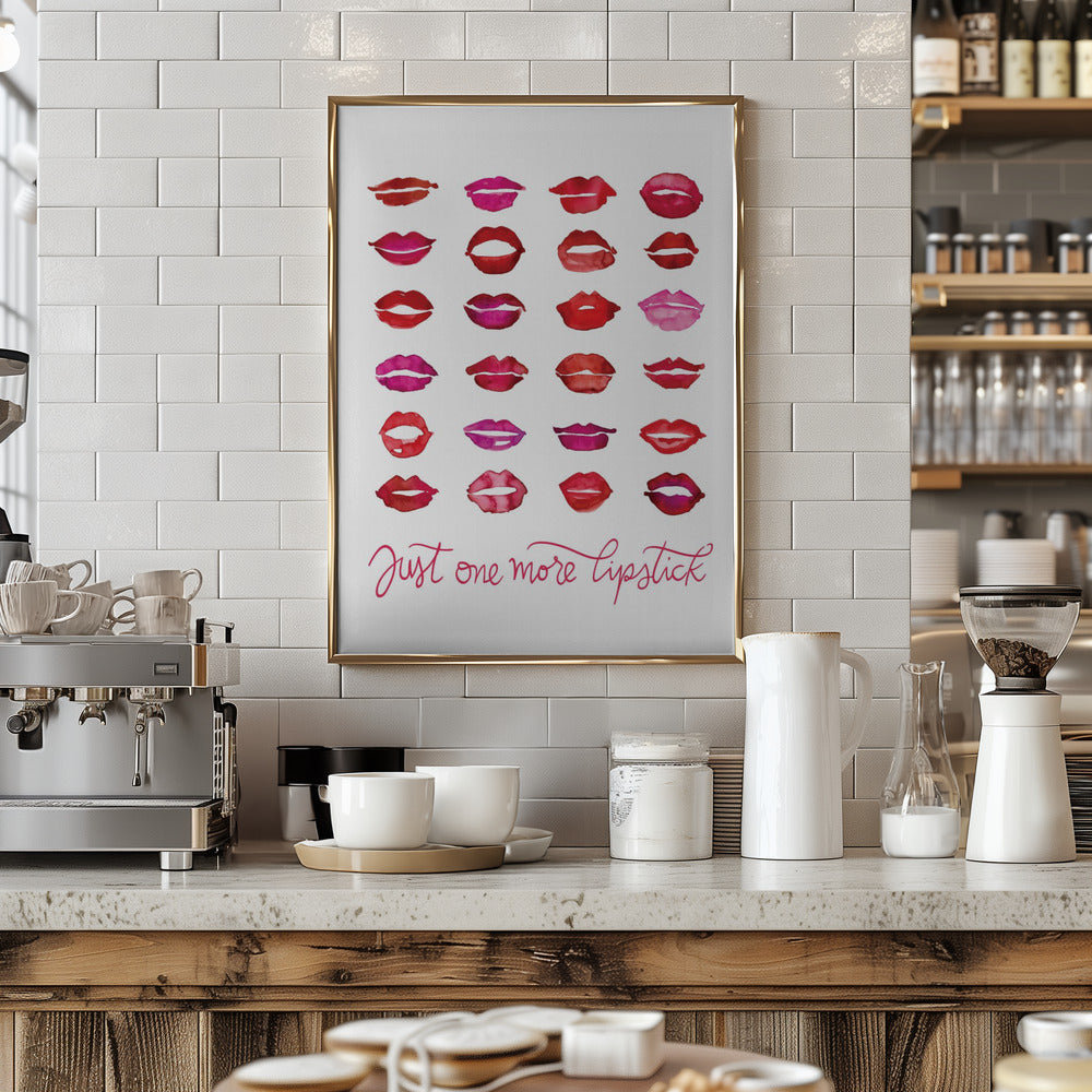 Just one more lipstick Poster