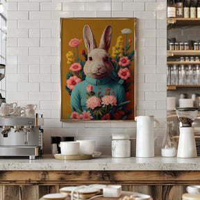 Mr Easter Bunny Poster