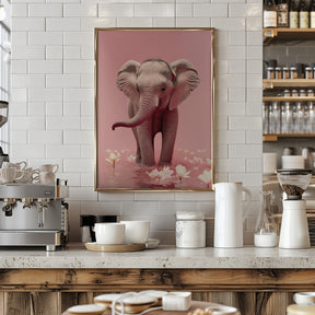 Young Elephant Poster