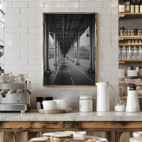 Bir Hakeim bridge Poster