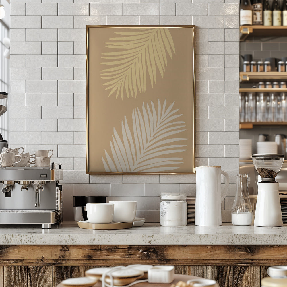 Leaves Yellow Poster