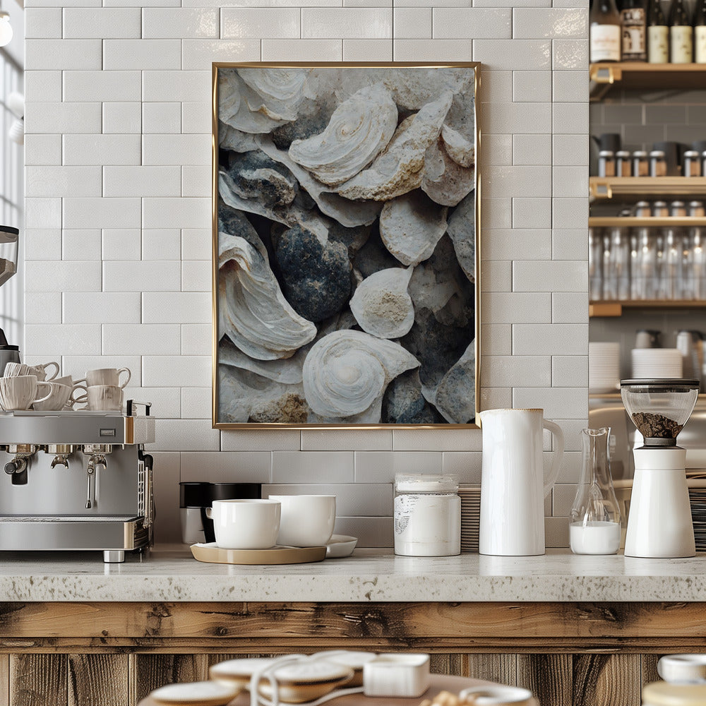 Sea Shells Detail No 4 Poster