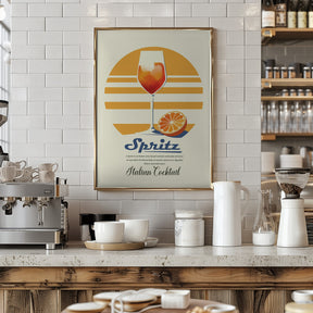 Spritz summer print Poster