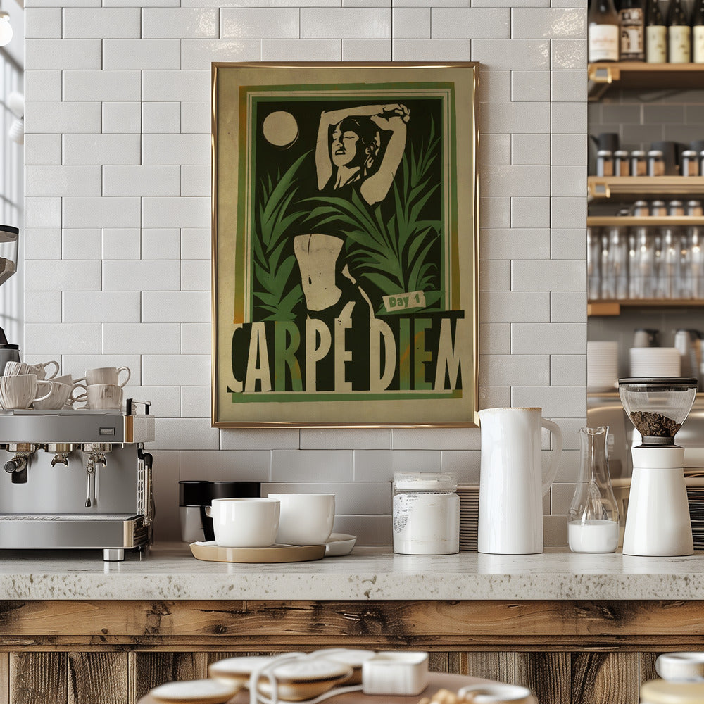 Carpe Diem print Poster