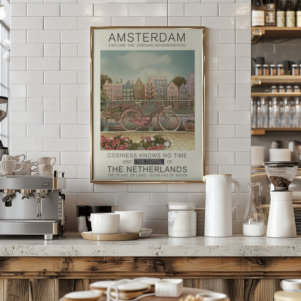 Amsterdam print Poster