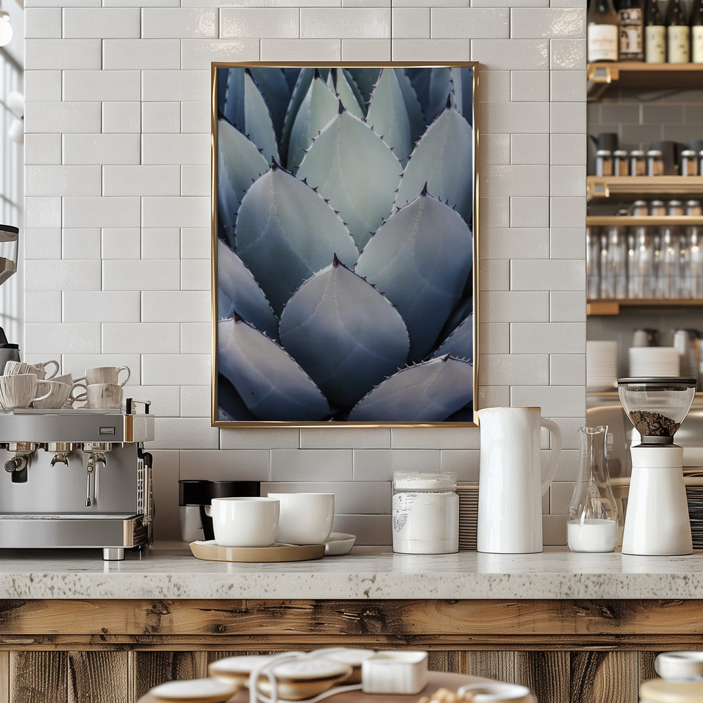 Blue Agave Side Poster