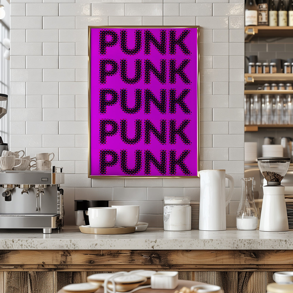 Pink Punk Poster