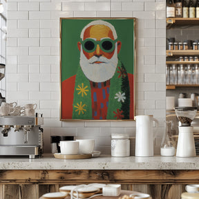 Holiday Santa Poster