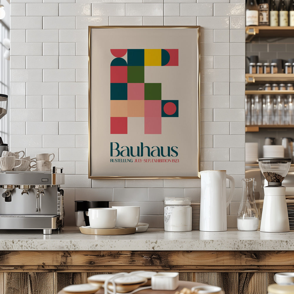 Bauhaus Kutular Poster