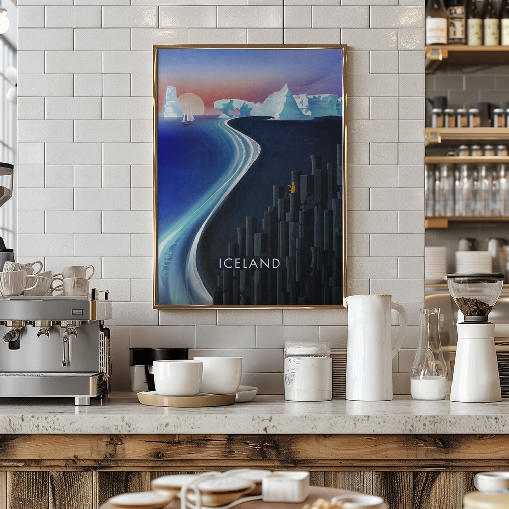 Iceland Text.png Poster