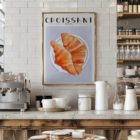 Croissant - Paris Poster