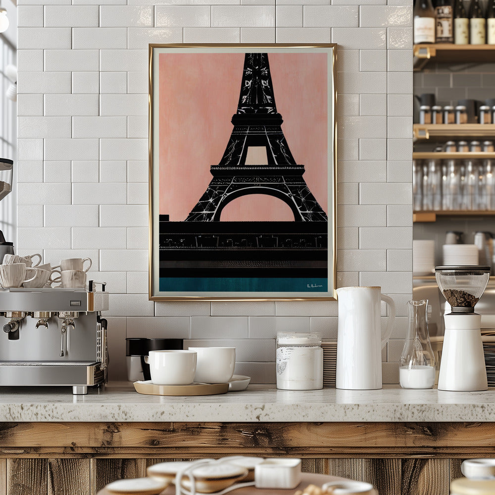 Bon Nuit, Paris Poster