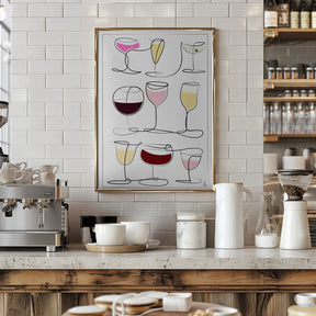 Wine & Drinks Poster