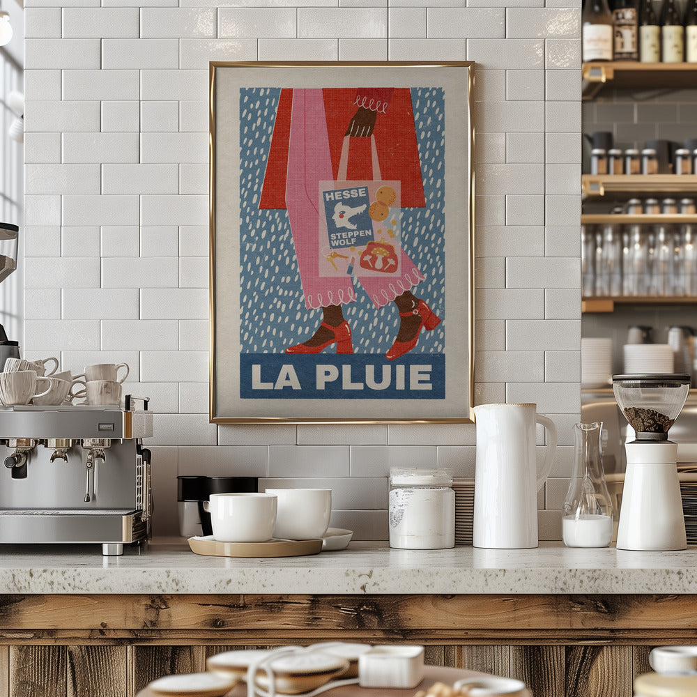 La Pluie French Style Poster