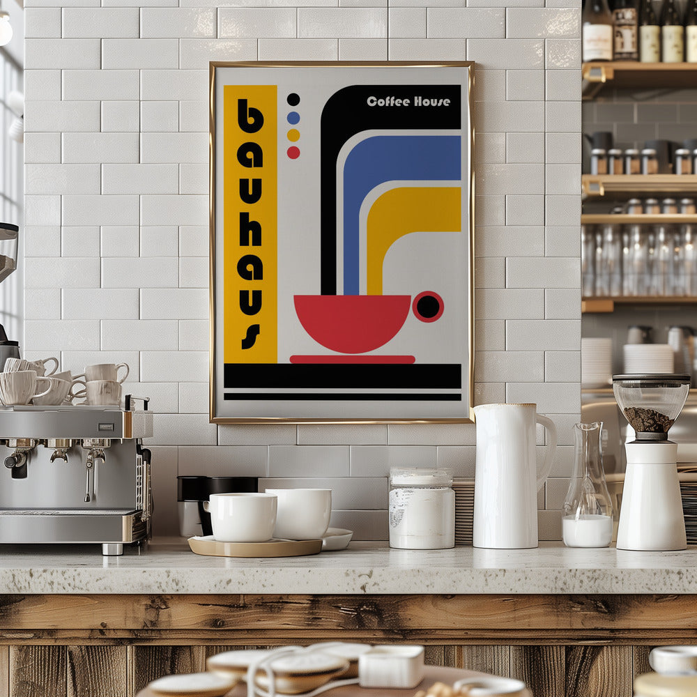 Bauhaus Coffee House Poster