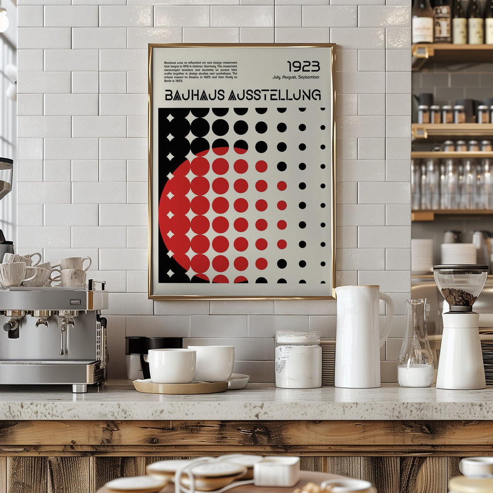 Bauhaus Ausstellung Poster
